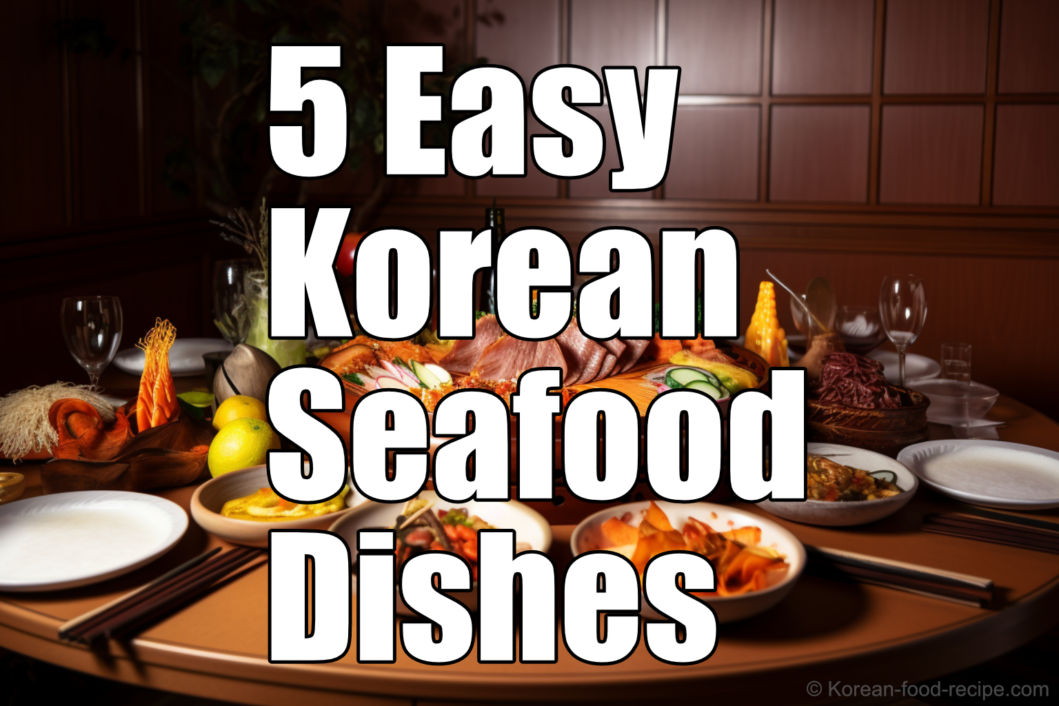 5 Easy Korean Seafood Dishes to Make at Home 해산물 요리 - Korean Food Recipe